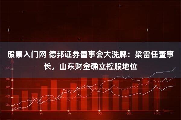 股票入门网 德邦证券董事会大洗牌：梁雷任董事长，山东财金确立控股地位